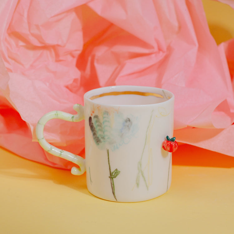 Tasse en porcelaine Tomato