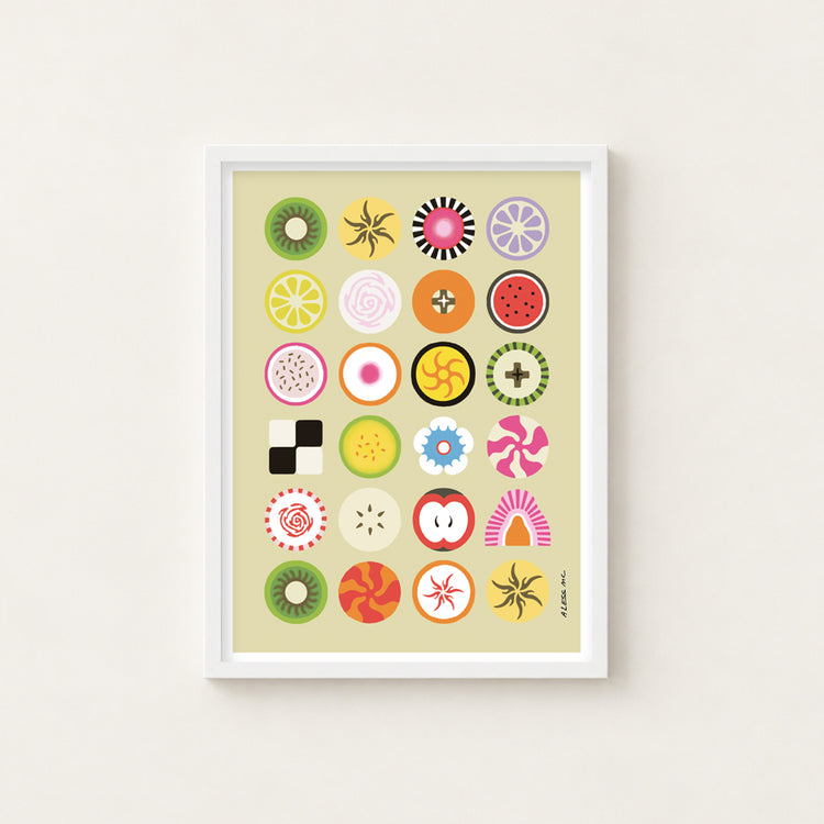 Affiche 'Les Bonbons'