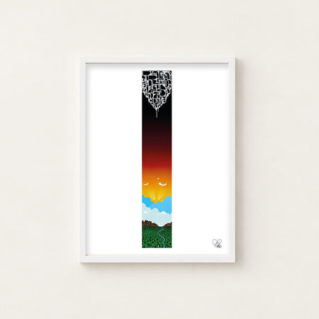 Affiche 'All the Mountains know me'