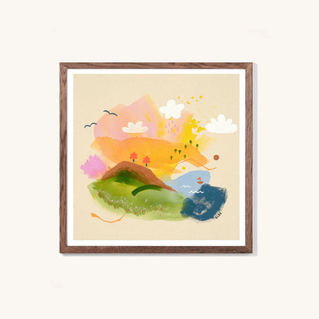 Affiche 'Panorama d'un Madelinot'