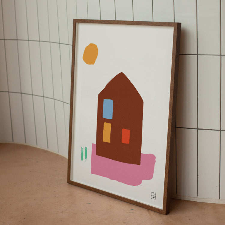 'Festive House' poster