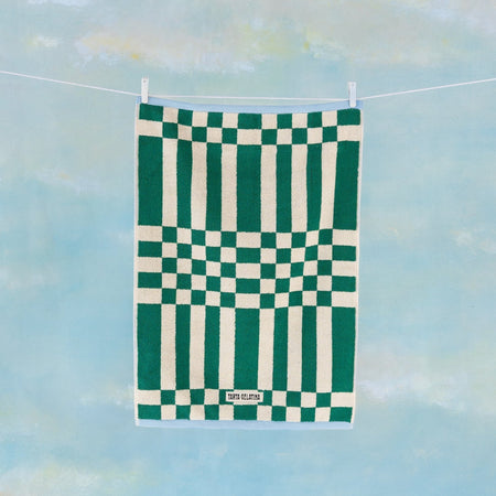 Serviette à main Marina vert