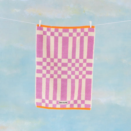 Serviette à main Marina magenta