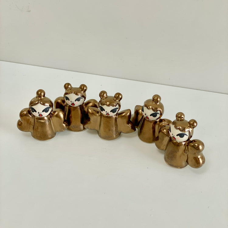 Gold Fairy Mini Munbeibis Miniature Figurine