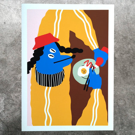 Affiche 'Mean Breakfast'