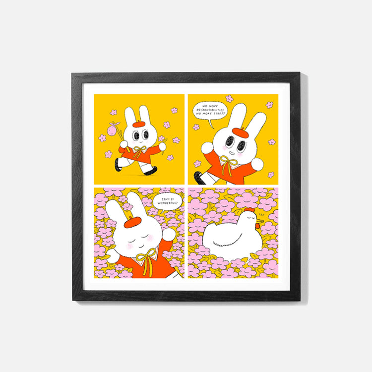 Poster 'Bunny comic 03'