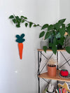 Pièce textile murale 'Mini Carrot'