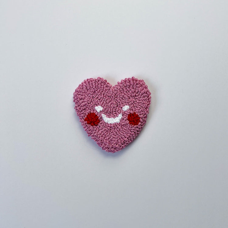 Pièce textile murale 'Mini Heart'