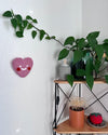 Pièce textile murale 'Mini Heart'