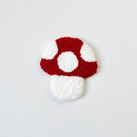 Pièce textile murale 'Mini Mushroom'
