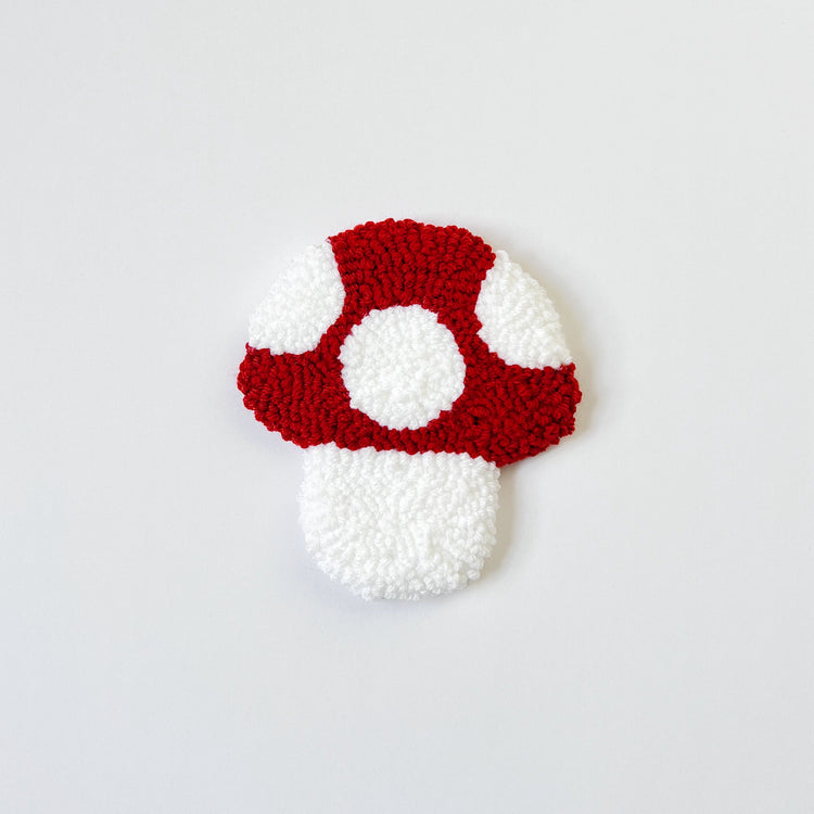 Pièce textile murale 'Mini Mushroom'
