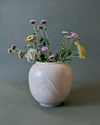 Large Plump Floral Vase [Various Colors]