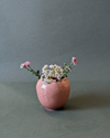 Petit dodu vase floral [couleurs variées]