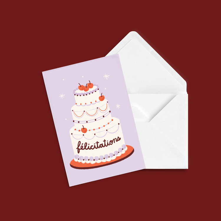 Carte de souhaits Felicitations