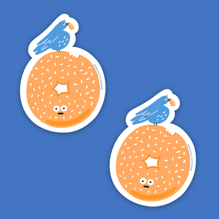 Bagel Sticker