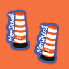 Glossy Orange Cone Sticker