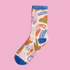 Gouache socks