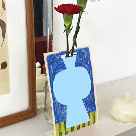Vase postal Pot Bleu