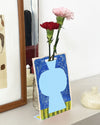 Blue Pot Postal Vase