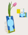 Blue Pot Postal Vase