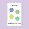 Ensemble de notes rondes adhésives multicolores [formats variés]