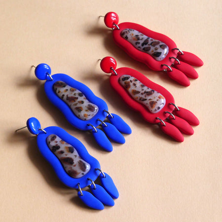 Boucles d'oreilles Léopard