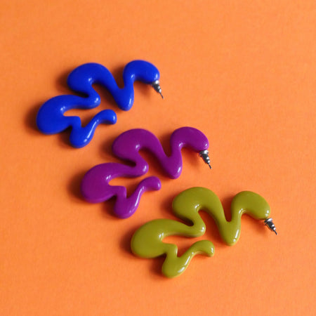 Boucles d'oreilles Zigzag