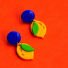 Boucles d'oreilles Citron