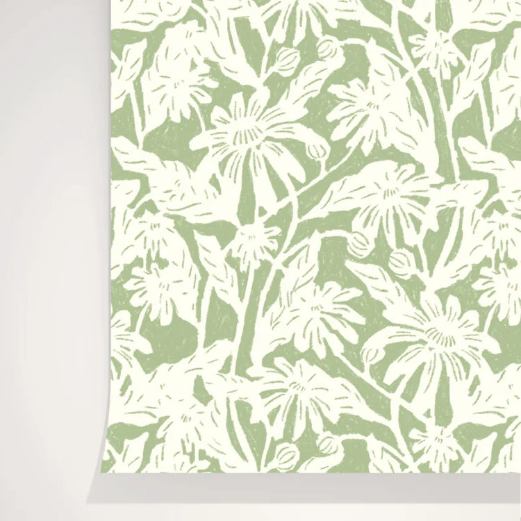 Papier peint Margot Pistache