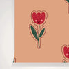 Papier peint Tulipe joyeuse
