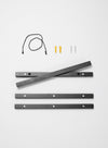 Black magnetic poster holder 24in / 61cm 