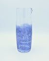 Pitcher and glass in blown glass [various colours]