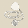 Lampe Méduz Beige [sur commande]