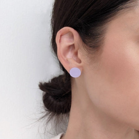 Dots earrings [varied colors] 