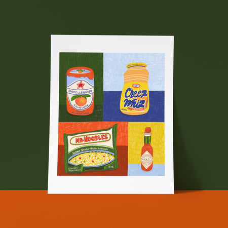 Affiche 'Pantry staples'