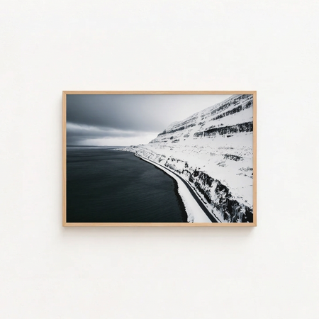 Photographie 'Le mur, Fjords de l’Ouest'