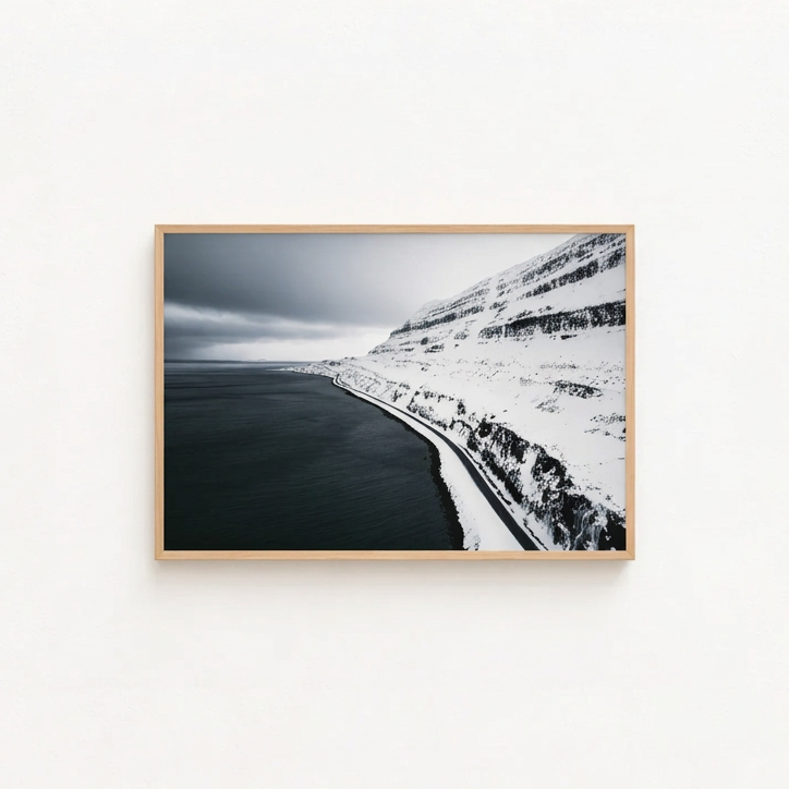Photographie 'Le mur, Fjords de l’Ouest'