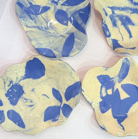 Small nerikomi plate [various sizes]