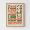 Affiche risographie 'Pinball'