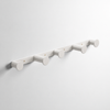 Crochet long blanc