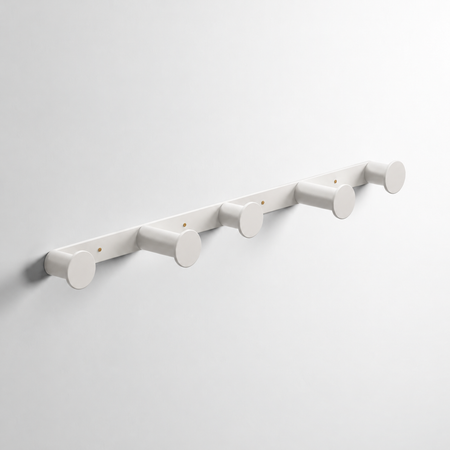 Crochet long blanc