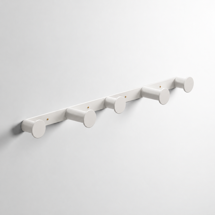 Crochet long blanc