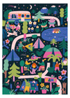 Puzzle Camping des amis - 500 morceaux