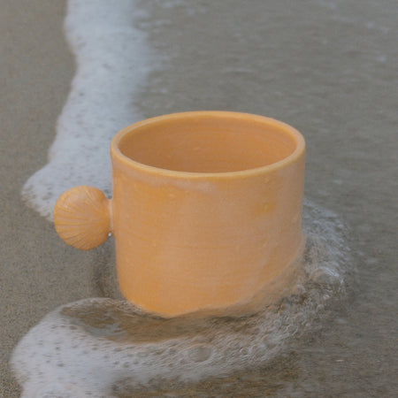 Tasse anse coquillage sunset
