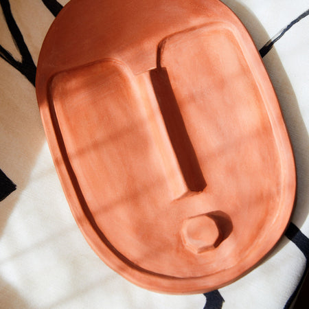 Terracotta wall mask