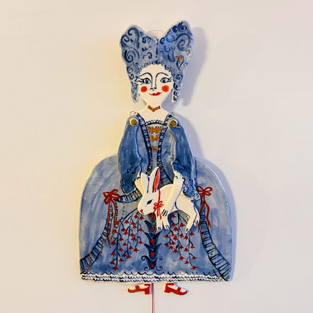 Marie-Antoinette Marionnette 'Rebecca et son Lapin'