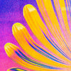 Affiche risographie 'A Flower at Sunset'