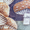 Affiche risographie 'Mushroom hunter'