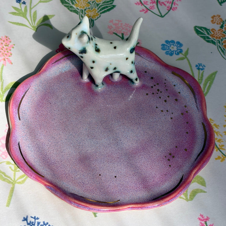 Assiette à bijoux Cat