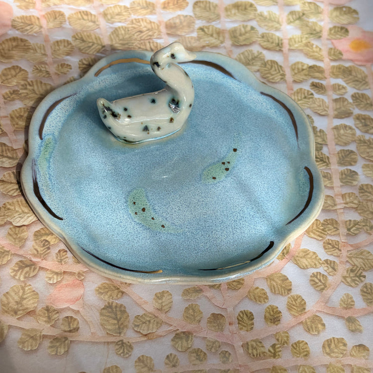 Assiette à bijoux Swan
